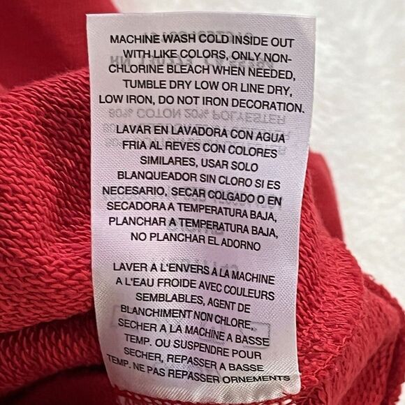 Wrangler MEN'S 75TH ANNIVERSARY Small HOODIE Drawstring Chinese Logo RED - Picture 13 of 15